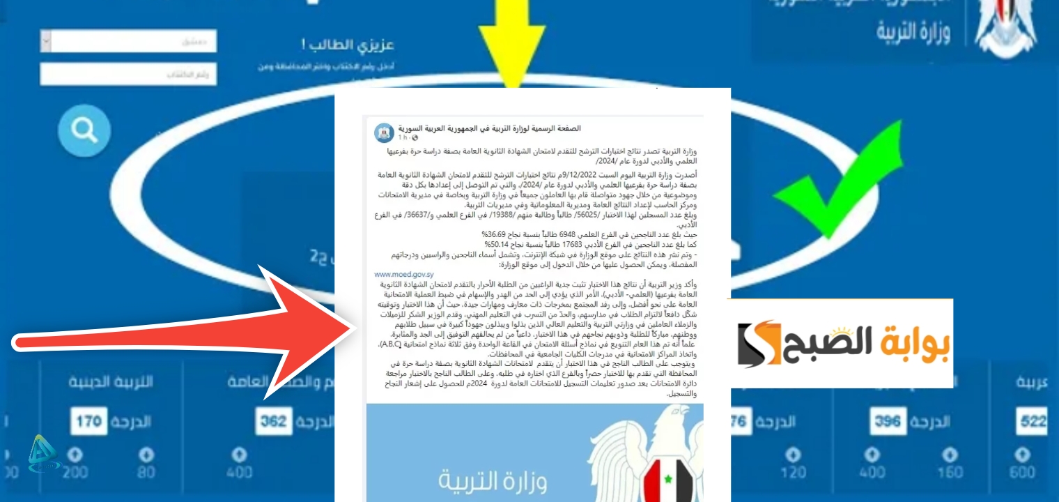 لينك نتائج السبر الترشيحي 2024 بعد صدور نتيجة الترشح للبكالوريا رسمياً 5 لينك نتائج السبر الترشيحي 2024 بعد صدور نتيجة الترشح للبكالوريا رسمياً