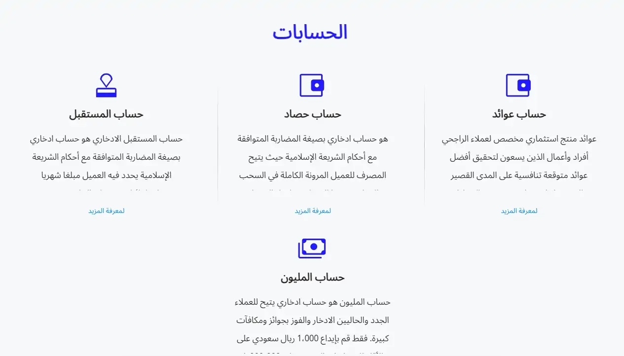 يناسب الكل.. أفضل حساب ادخار بعائد شهري الراجحي والبلاد وبنك الجزيرة 5 يناسب الكل.. أفضل حساب ادخار بعائد شهري الراجحي والبلاد وبنك الجزيرة