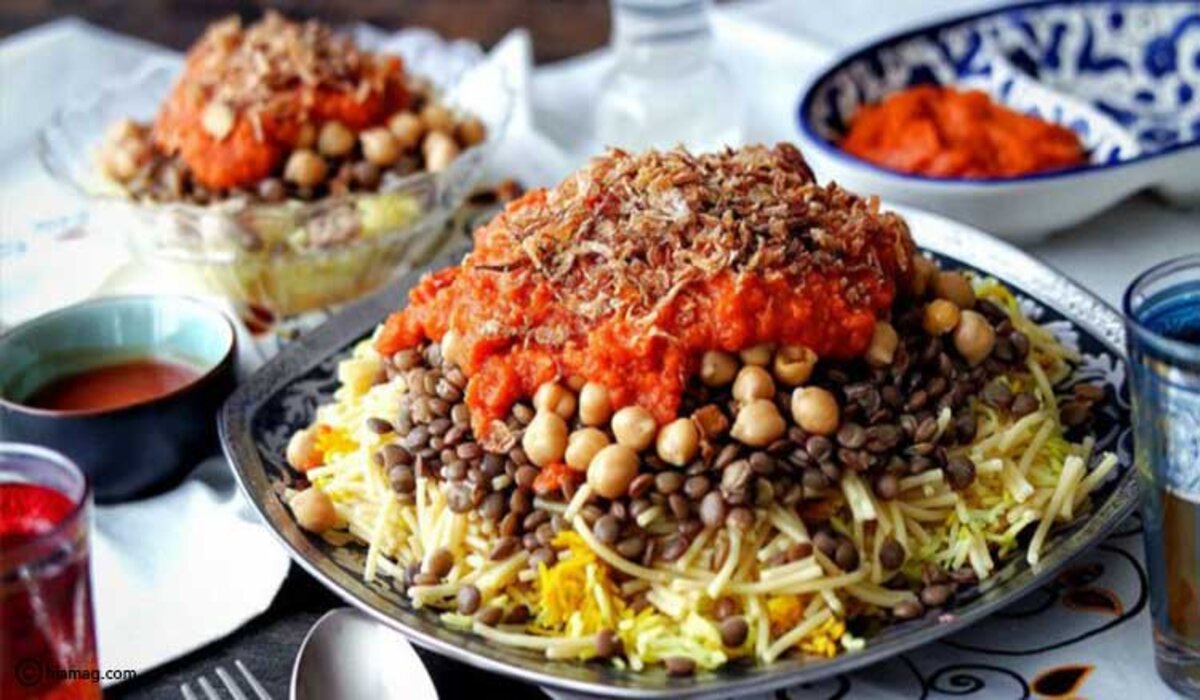 طريقة عمل الكشري المصري...اعرفي سر الخلطة وطريقة عمل الدقة 7 طريقة عمل الكشري المصري…اعرفي سر الخلطة وطريقة عمل الدقة