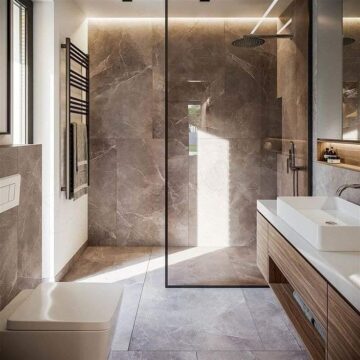 أفكار جديدة لتصميم ديكور حمام الضيوف 2024