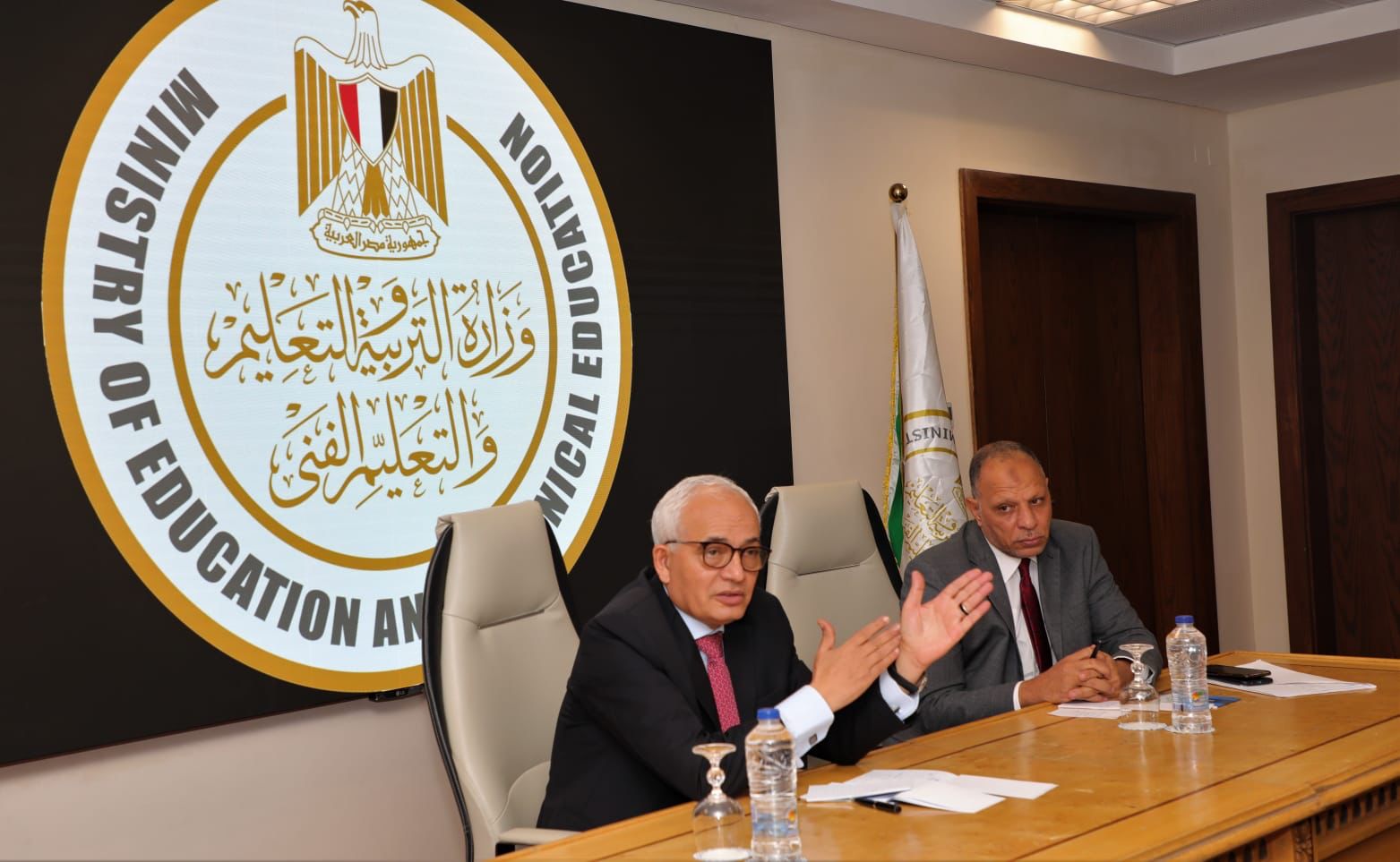 وزير التعليم يُصرح .. لا نجاح ولا رسوب بامتحانات الترم الأول لصفوف النقل 
