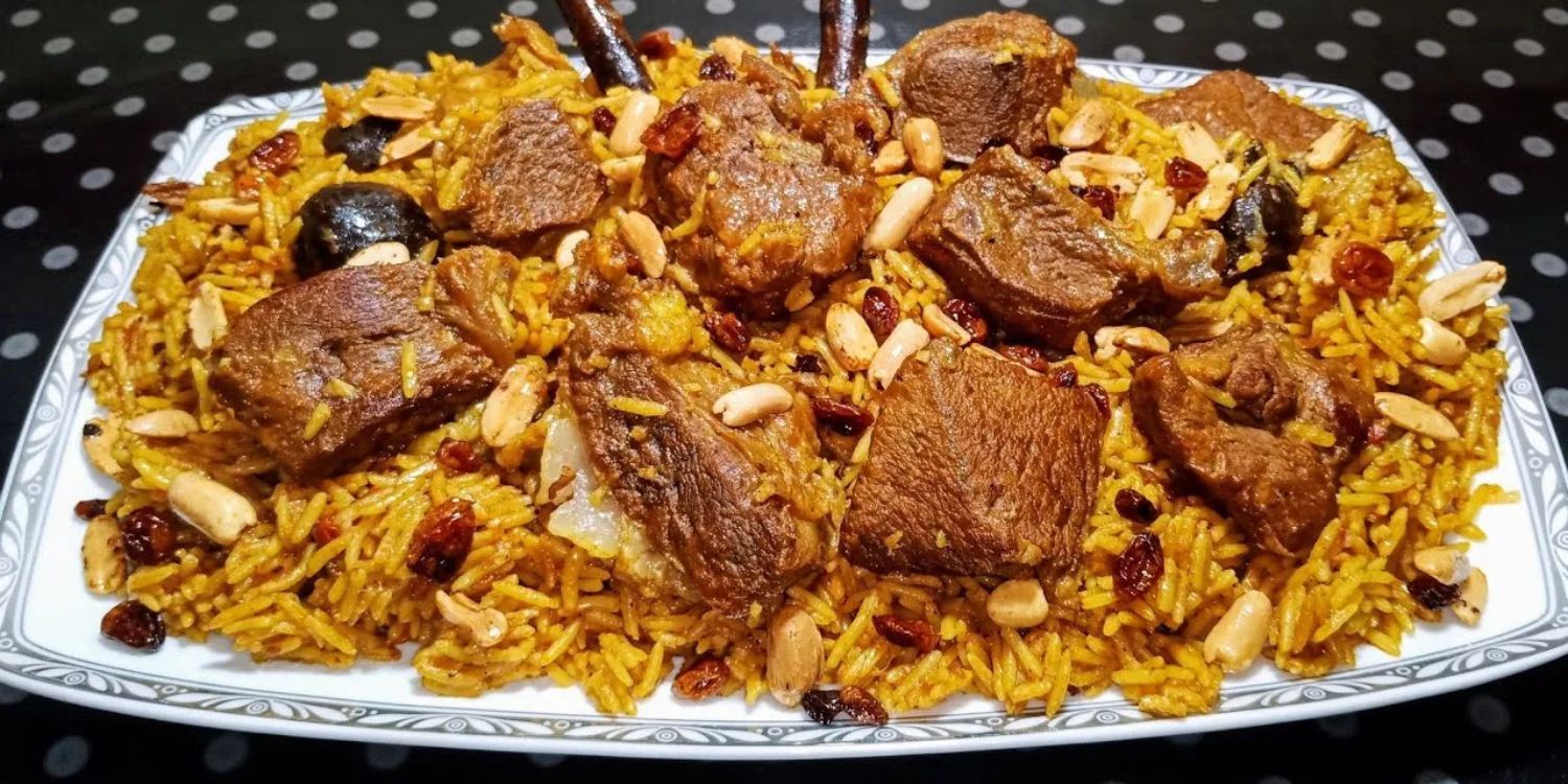 “الوصفة المفضلة للعزومات” طريقة عمل الكبسة باللحم الضاني بطعم ولا في الخيال