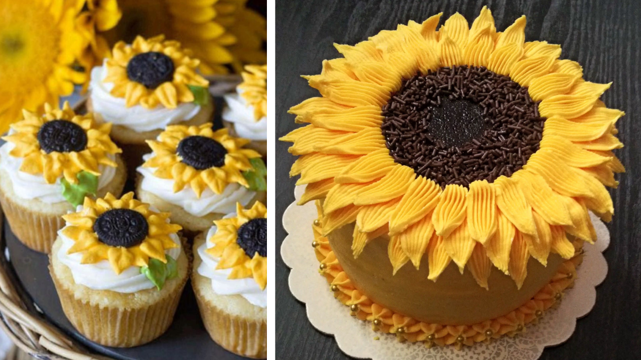 وصفات الفرحة 2024 .. كيك دوار الشمس بأبسط طريقة "sun flower cake" 5 وصفات الفرحة 2024 .. كيك دوار الشمس بأبسط طريقة “sun flower cake”