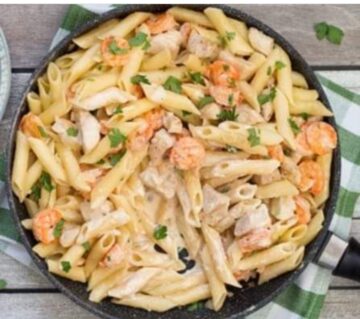 طريقة عمل مكرونة بالوايت صوص بطعم كريمي مميز
