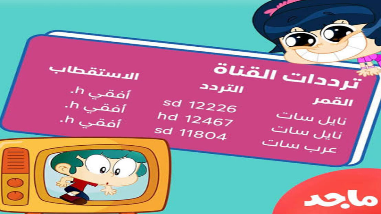 تردد قناة ماجد الجديد للأطفال 2024 “نزليها واسعدي أولادك“ 5 تردد قناة ماجد الجديد للأطفال 2024 “نزليها واسعدي أولادك“