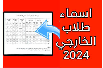 “epedu.gov.iq“ اسماء طلاب الخارجي 2024 ذي قار وعموم العراق للامتحانات التمهيدية