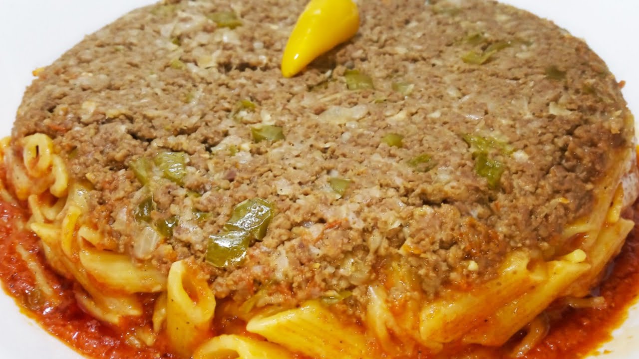 “أسرع وألذ أكلة” طريقة عمل طاجن المكرونة باللحمة بطريقة سهلة وطعم زي الجاهز
