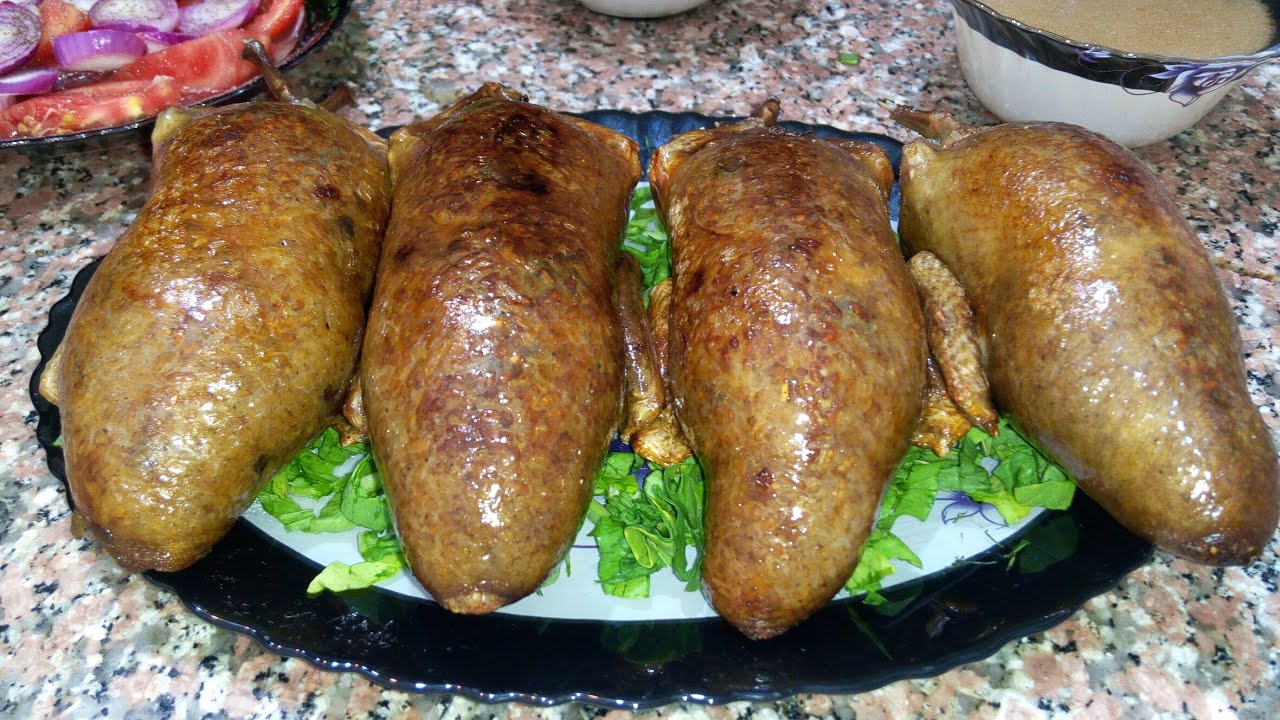 أتغذي أنتي وعيلتك بأكلة حمام محشي بخلطة الأرز الرهيبة بطعم لذيذ هتأكلي صوابعك وراه