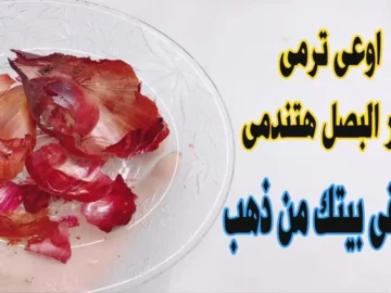يا خساره ضاع عمرنا بنرميه!! قشر البصل كنز في بيتك اوعي تاني ترميه واعرفي هتستخدميه في ايه