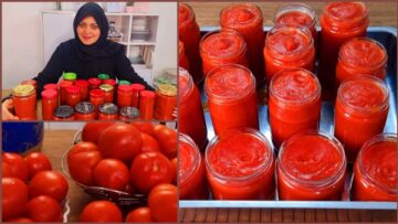 كنا بنعمل صلصة الطماطم غلط اسرار المصانع وسر اللون الاحمر بالطريقة المظبوطة جهزيها قبل رمضان