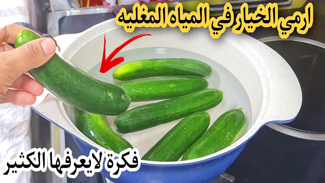 فكرة جديدة حطي الخيار في المياة المغلية ومش هتصدقي النتيجة هتوفرلك فلوس كتير سر لا يعرفه الكثيرون 5 فكرة جديدة حطي الخيار في المياة المغلية ومش هتصدقي النتيجة هتوفرلك فلوس كتير سر لا يعرفه الكثيرون