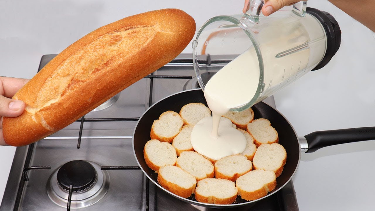 بلاش ترميه دا كنز.. ” هاتي الخبز البايت واعملي ألذ وجبة عشاء بدون لحوم في 3 دقائق هتدمنوها كل يوم