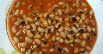طريقة عمل اللوبيا الناشفه بالطريقة المصرية خطوة بخطوة
