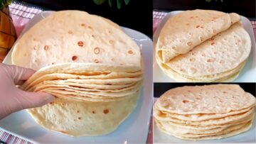 روعة للسندوتشات.. خبز التورتيلا طرى وخفيف بطعم رائع بطريقة اقتصادية وناجحة ومضمونة