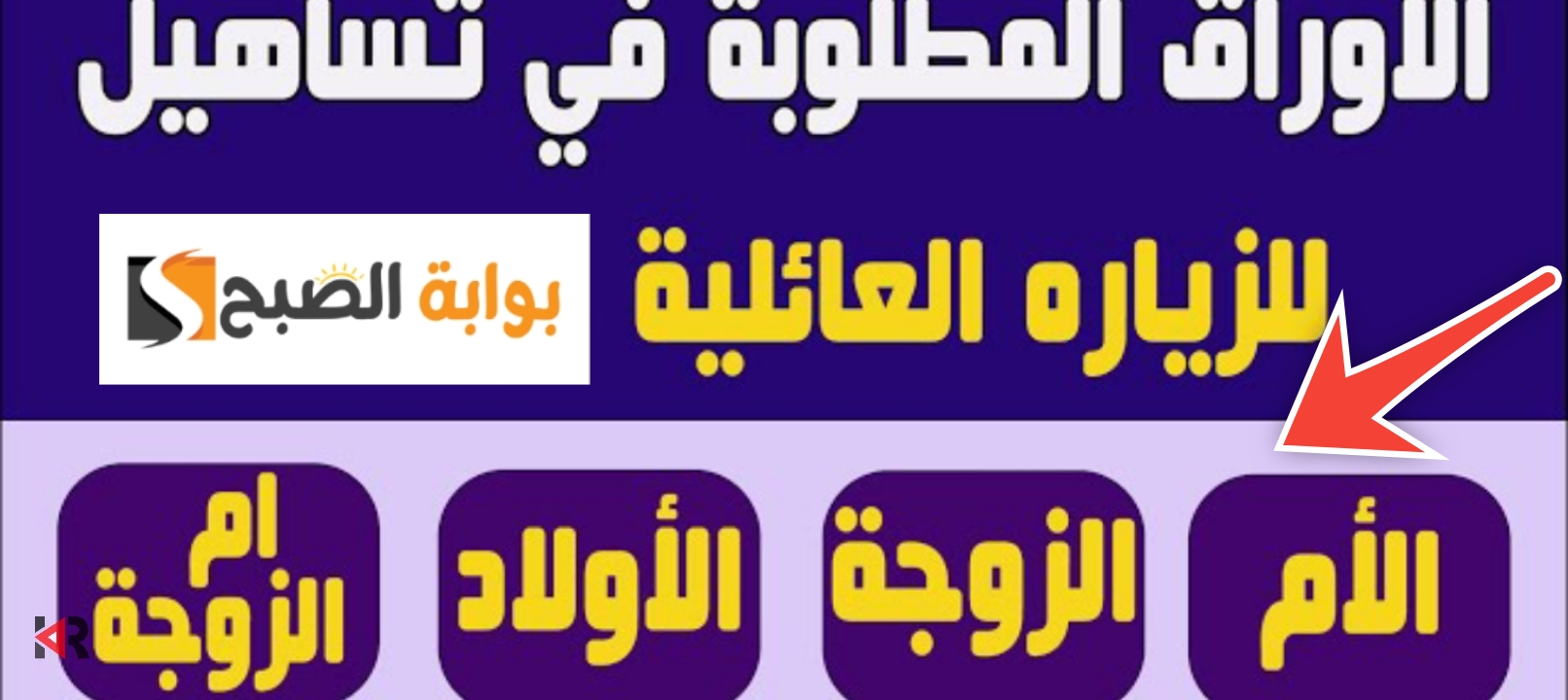 الورق المطلوب في تساهيل للزيارة العائلية والرسوم المطلوبة 2024 5 الورق المطلوب في تساهيل للزيارة العائلية والرسوم المطلوبة 2024