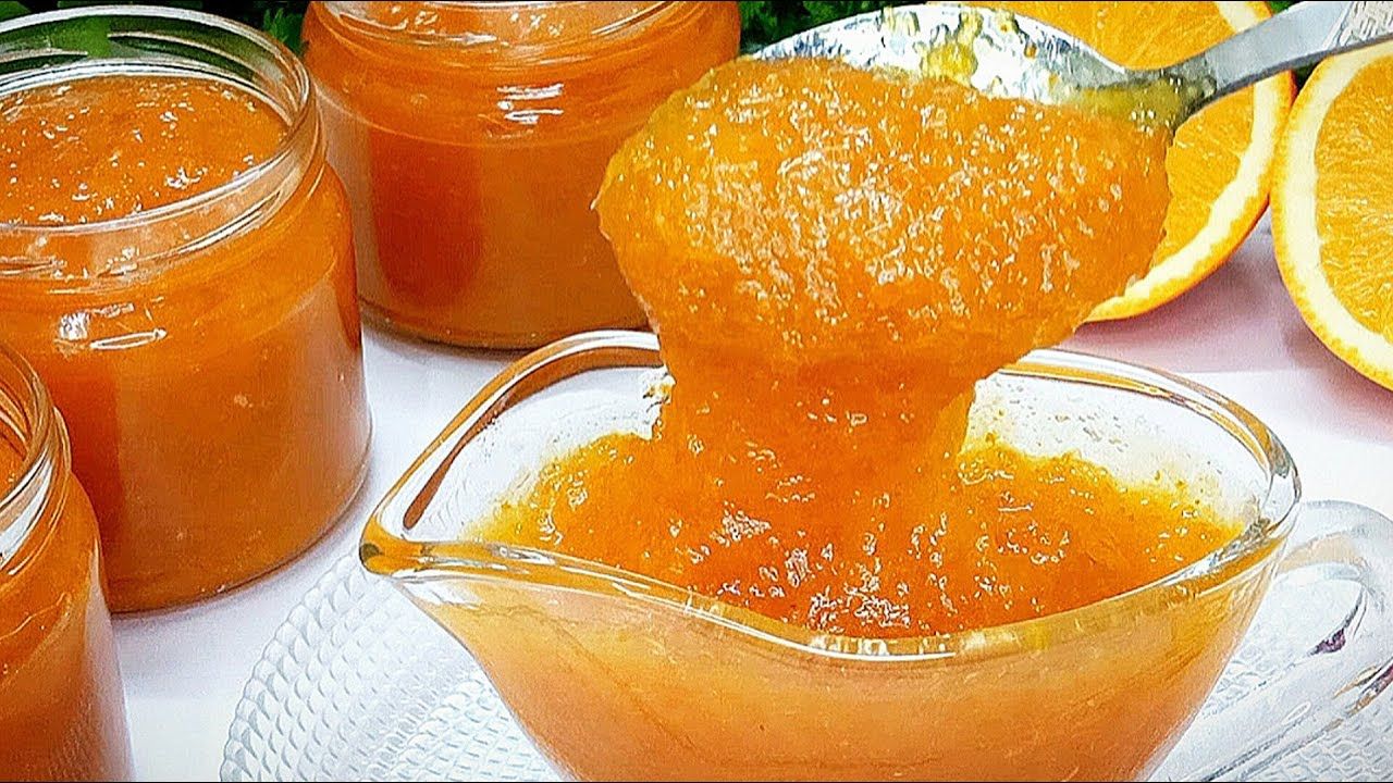 بدون مواد حافظة ولا ألوان جربي تعملي أحلى مربى برتقال بقوام مظبوط وطعم خرافي