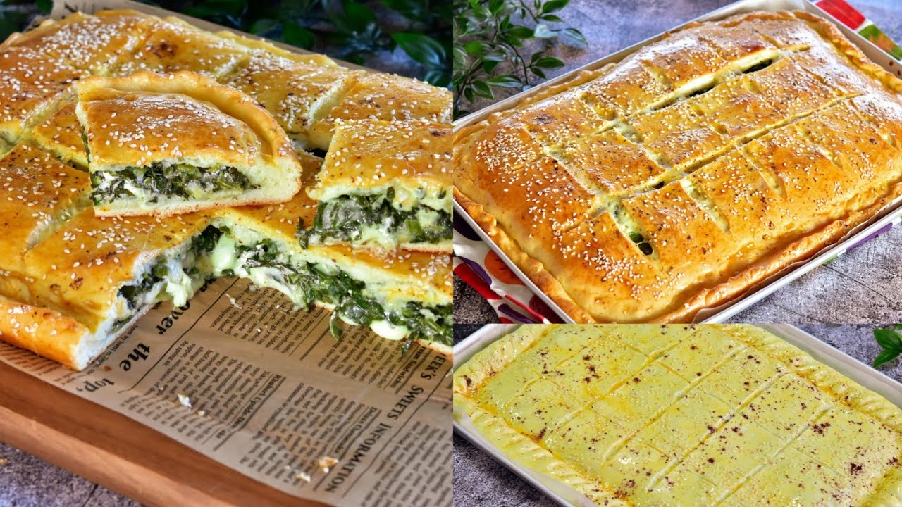 بعجينة قطنية حضري فطيرة السبانخ اليونانية مذاقها شهي وطعمها لا يقاوم 5 بعجينة قطنية حضري فطيرة السبانخ اليونانية مذاقها شهي وطعمها لا يقاوم