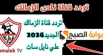 تردد قناة الزمالك 2024 لمشاهدة أهم البرامج الرياضية والمباريات مجاناً