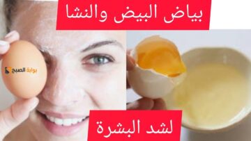 مش بس للأكل.. طريقة عمل ماسك البيض مع النشا لترطيب البشرة مع النضارة والتفتيح”الكل هيغير من جمالك”