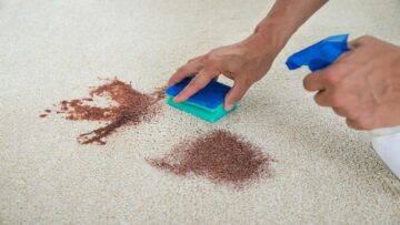 مش هاترميه.. خلطتي السحرية الجبارة بمكونات منزلية لتنظيف الموكيت من البقع