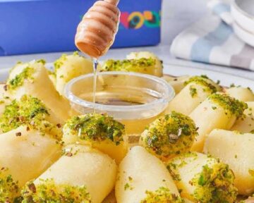 حلويات الجبنة بالسميد والعسل وصفة لذيذة سريعة