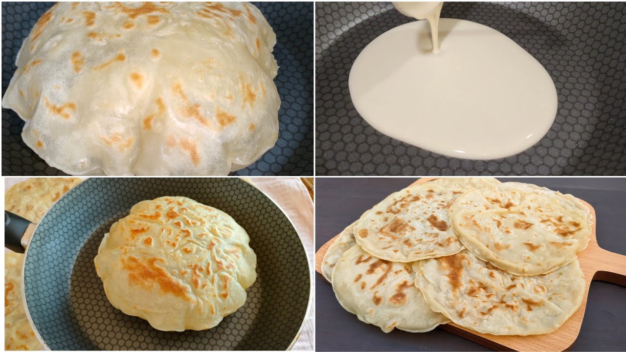 طريقة عمل خبز الطاسة بنص كيلو دقيق هتعملي كمية كبيرة وبدون خميرة 5 طريقة عمل خبز الطاسة بنص كيلو دقيق هتعملي كمية كبيرة وبدون خميرة