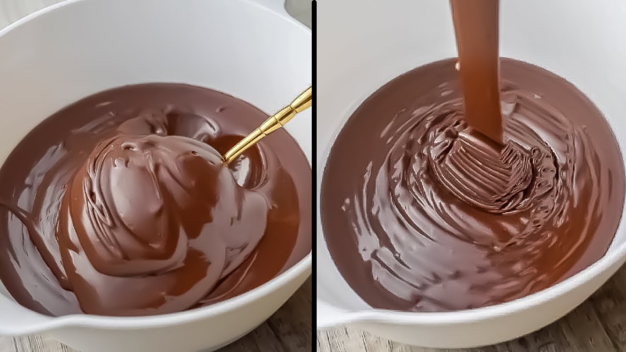 بمكونات بسيطة اعملي كمية وفيرة من شوكولاته الدهن الثقيلة لتزين التورت والجاتوهات 5 بمكونات بسيطة اعملي كمية وفيرة من شوكولاته الدهن الثقيلة لتزين التورت والجاتوهات