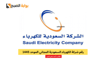 رقم شركة الكهرباء السعودية المجاني الموحد 1445 ووسائل التواصل مع الشركة