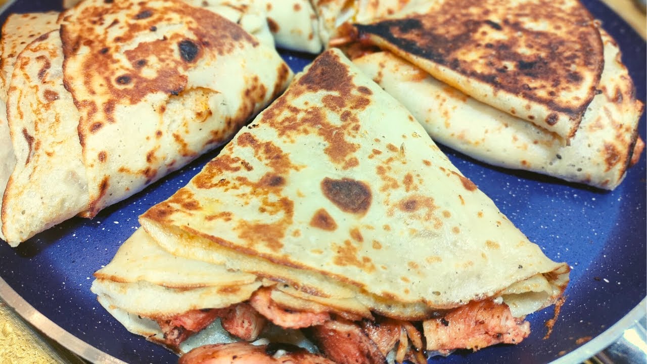" أكلها يعشقها الكبار والصغار" .. طريقة تحضير كريب الدجاج المشوي في المنزل 5 ” أكلها يعشقها الكبار والصغار” .. طريقة تحضير كريب الدجاج المشوي في المنزل