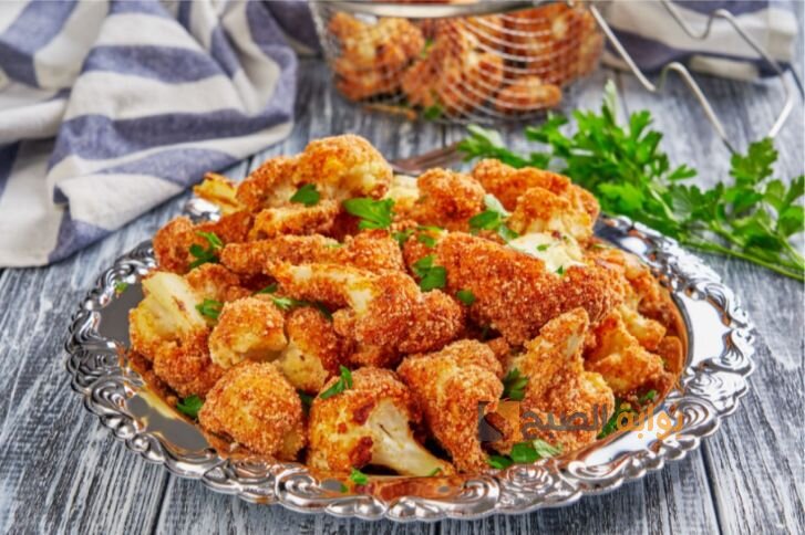 قرنبيط بصوص الزبادي بطريقة مميزة وبنكهة شهية وصحي