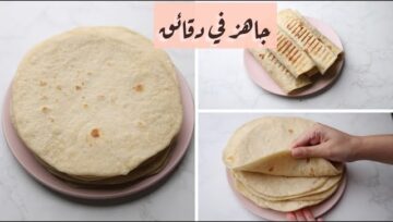 البيت من غير دقيق حاله يديق… طريقة عمل خبز الصاج مش هتشريه من برة تاني بمكونات موجودة في بيتك