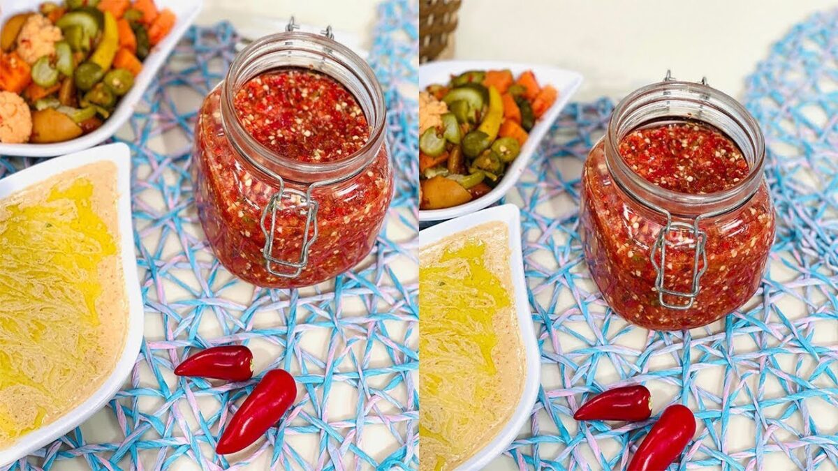 الطعم إدمااااان.. طريقة عمل هريسة الشطة وسر حفظها لسنة قدام في مطبخك من غير ما تغير طعمها