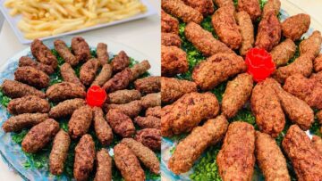 كفتة البرغل الاقتصادية بنصف كيلو لحم فقط هتحضري أكبر كمية تكفي الكل وتنفع في العزومات