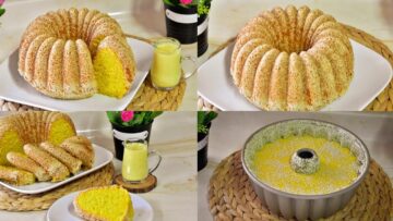 طريقة عمل كيكة السمسم تابعوها خطوة بخطوة