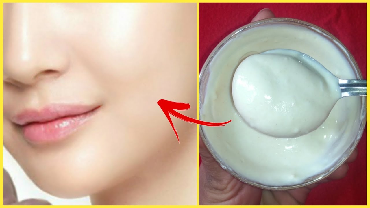 طريقة عمل ماسك النشا والزبادي للوجه