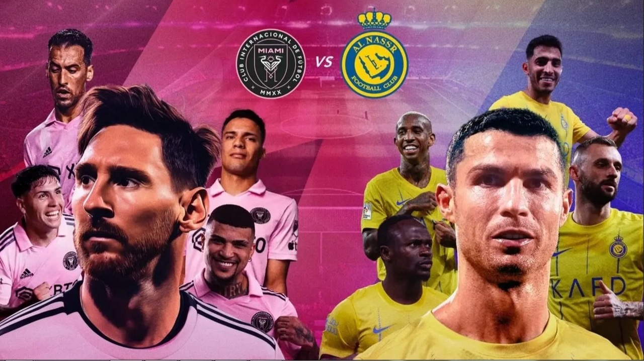متى مباراة النصر وميامي؟ لقاء القمة المرتقب بين ميسى وكريستيانو رونالدو والقنوات الناقلة للمباراة 5 متى مباراة النصر وميامي؟ لقاء القمة المرتقب بين ميسى وكريستيانو رونالدو والقنوات الناقلة للمباراة