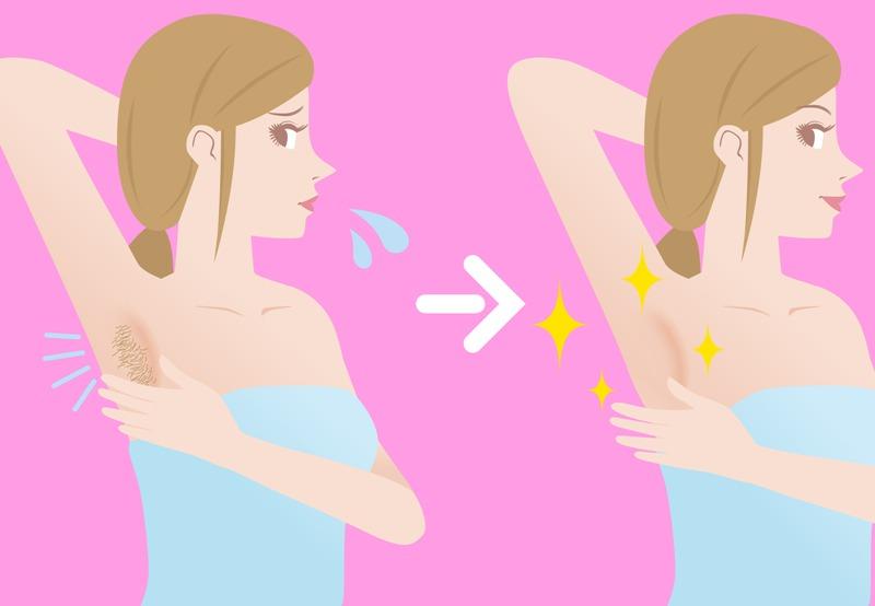 وصفة بسيطة لإزالة الشعر من تحت الإبط بدون ألم بسرعة 5 وصفة بسيطة لإزالة الشعر من تحت الإبط بدون ألم بسرعة