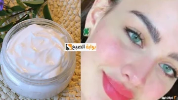 طبقي الآن على وجهك كريم الخميرة مع النشا لنفخ الخدود في 20 دقيقة “وشك هيبقي قمر 14”