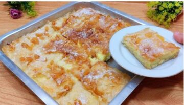 بكل سهولة اعملي الفطير بالكاسترد والطعم احلى من الجاهز