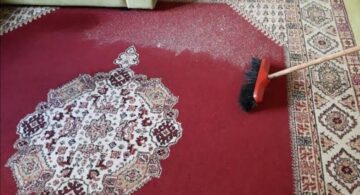 بدون تعب ولا مجهود أفضل طريقة لتنظيف السجاد على الناشف