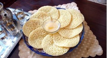 اسهل بغرير في خمس دقائق بدون اختمار سريع التحضير مضمون وناجح من المطبخ المغربي