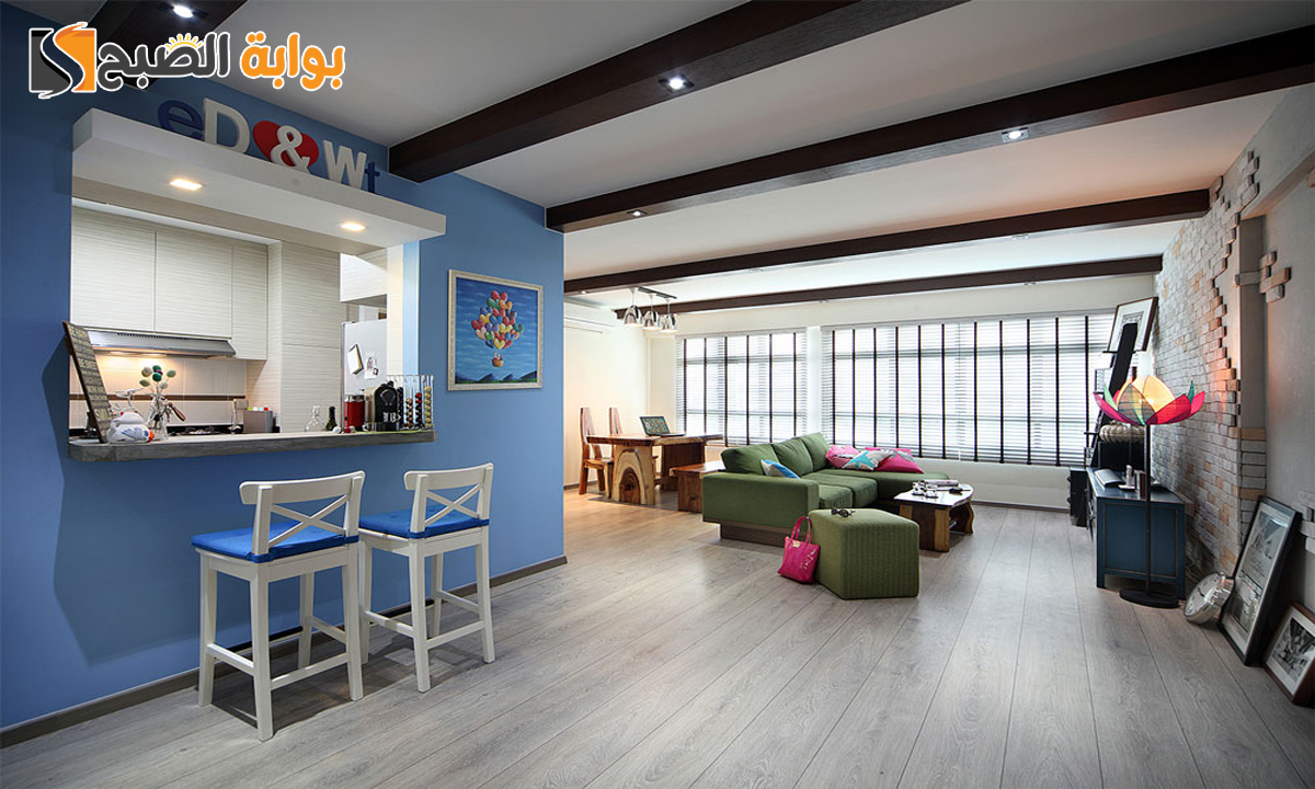 ديكور شباك مطبخ على الصالة: نصائح مهمة عند تصميمه 9 ديكور شباك مطبخ على الصالة: نصائح مهمة عند تصميمه