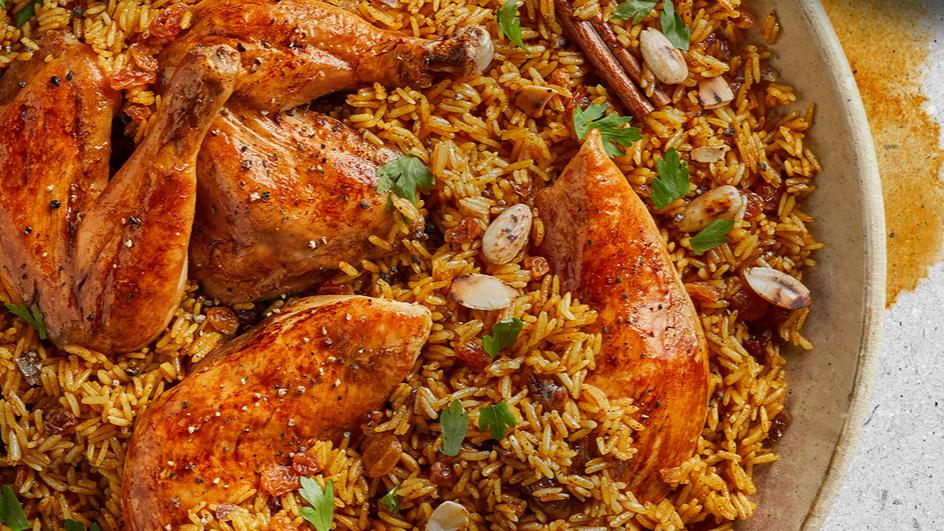طريقة عمل الكبسة السعودي الشهية بالدجاج