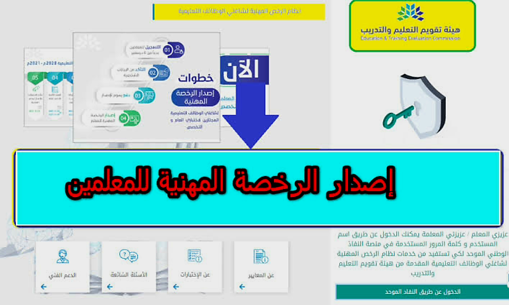 خطوات إصدار الرخصة المهنية للمعلمين بالسعودية وما هي شروط استخراج الرخصة؟ 5 خطوات إصدار الرخصة المهنية للمعلمين بالسعودية وما هي شروط استخراج الرخصة؟