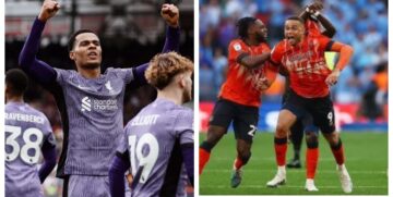 موعد مباراة ليفربول ضد لوتون تاون بالدوري الإنجليزي الممتاز وموقف الفريقين بجدول الترتيب 