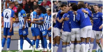 موعد مباراة برايتون ضد إيفرتون بالدوري الإنجليزي الممتاز وموقف الفريقين بجدول الترتيب 