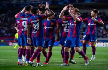 ملخص نتيجة مباراة برشلونة ونابولي اليوم في دوري أبطال أوروبا وموعد مباراة البارسا القادمة