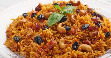 بخطوات سهلة تحضير الأرز بالخلطة بالسكر المكرمل والمكسرات للعزومات