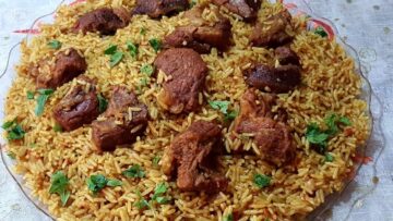 خطوات سهلة ومكونات بسيطة لتحضير الكبسة السعودي
