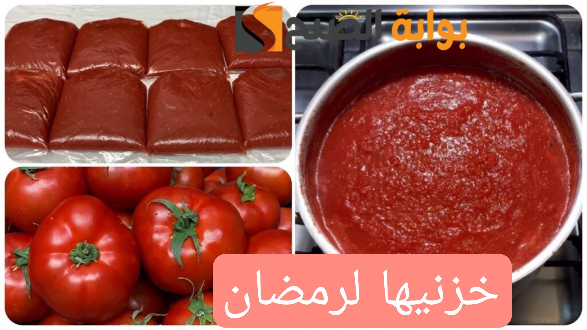 استعدي بيها لرمضان.. افضل طريقة لتخزين الطماطم لفترات طويله!! 6 استعدي بيها لرمضان.. افضل طريقة لتخزين الطماطم لفترات طويله!!